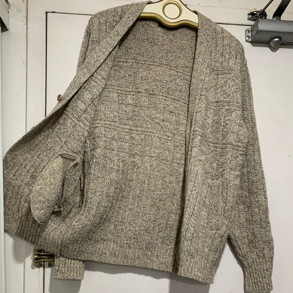 VINTAGE TUNDRA WARM KNITTED WOOL SWEATER CARDIGANS SIZE XL - Picture 3 of 10